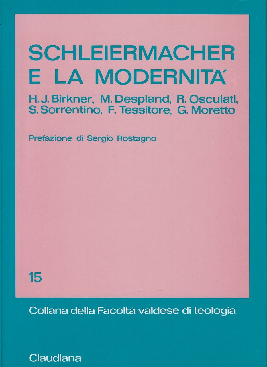 Schleiermacher e la modernità