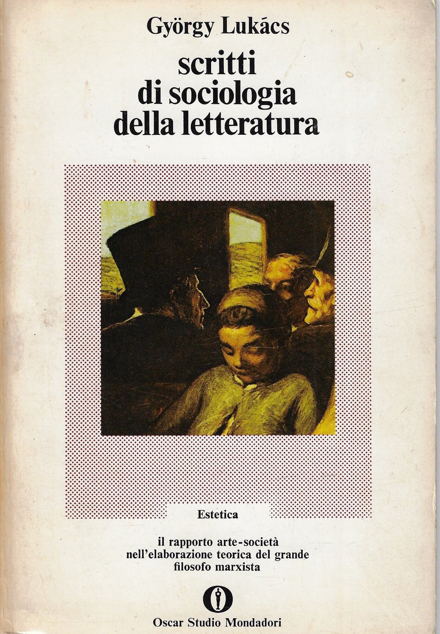 Scritti di sociologia della letteratura | Immagine principale