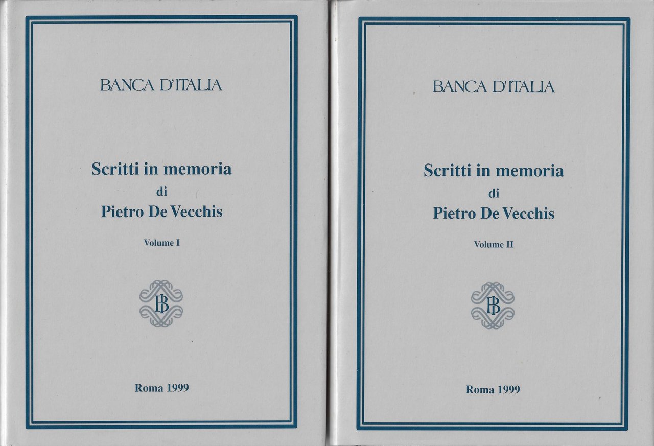 Scritti in memoria di Pietro De Vecchis