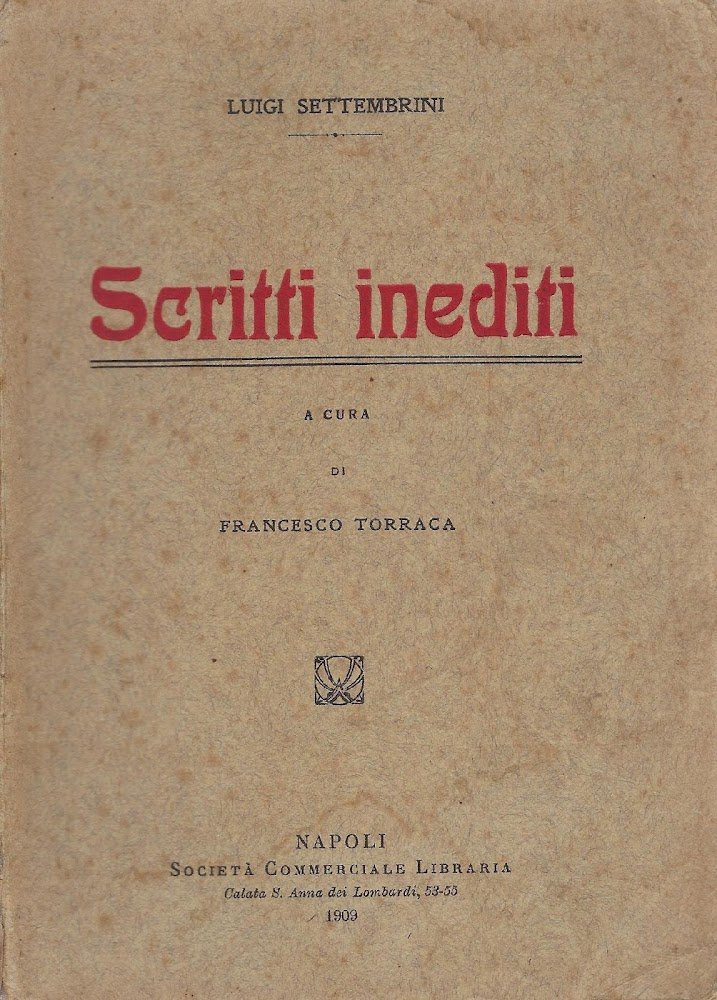 Scritti Inediti