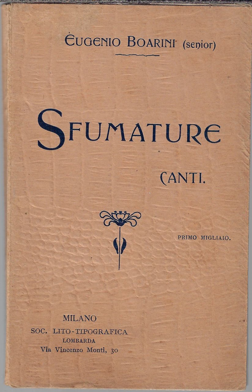 Sfumature : Canti