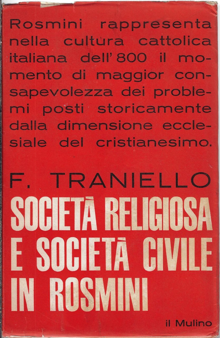Società religiosa e società civile in Rosmini