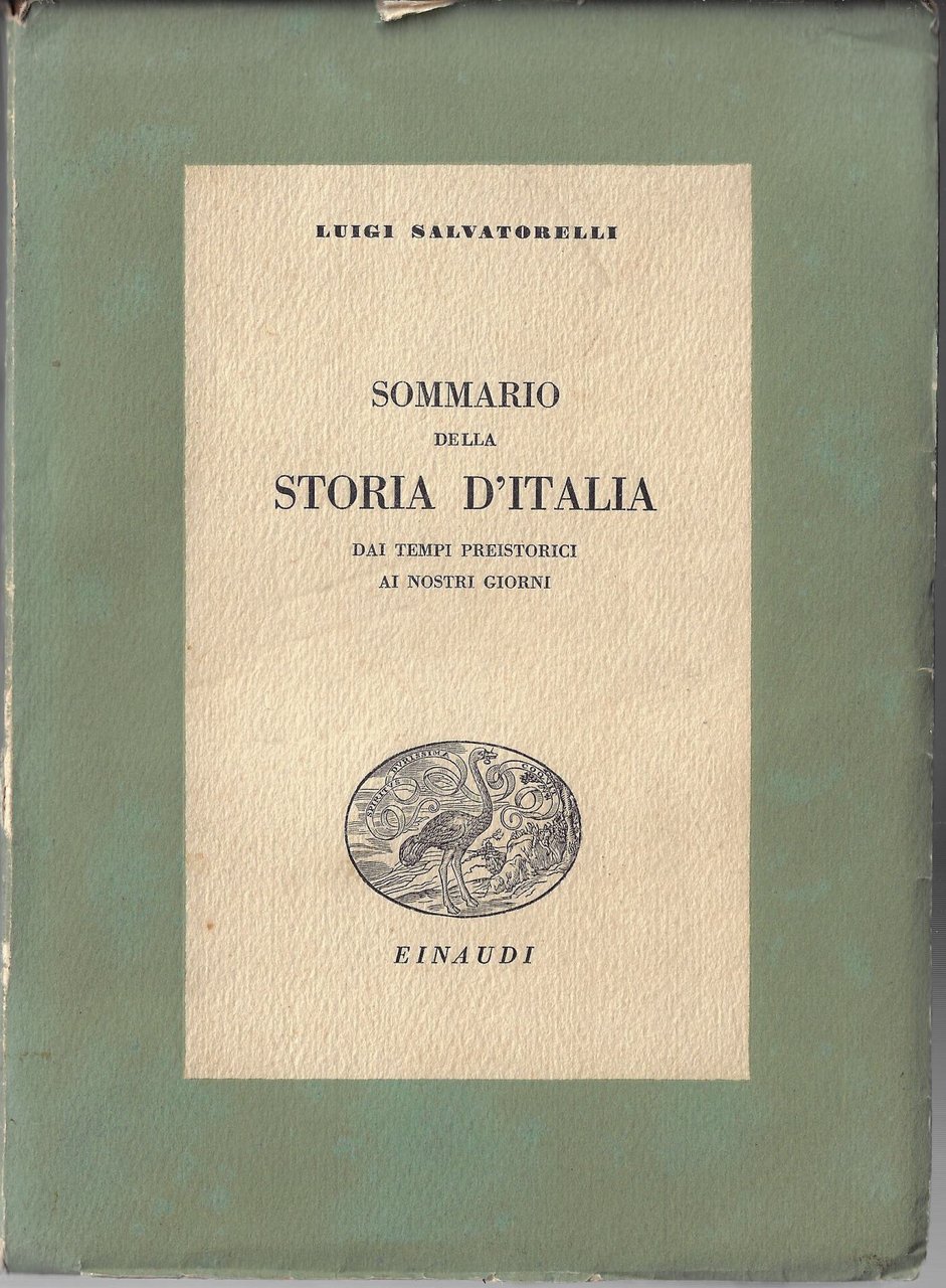 Sommario della storia d'Italia : dai tempi preistorici ai nostri …