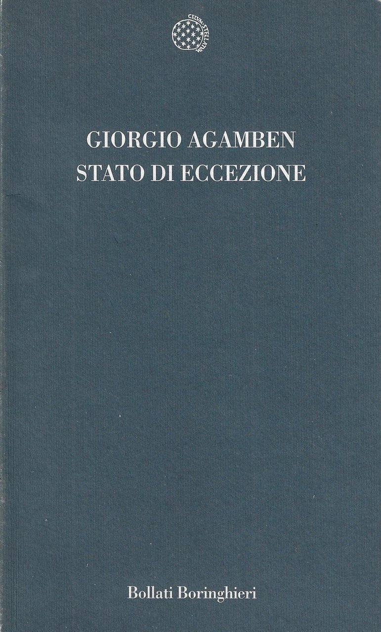 Stato di eccezione. Homo sacer (Vol. II/1)