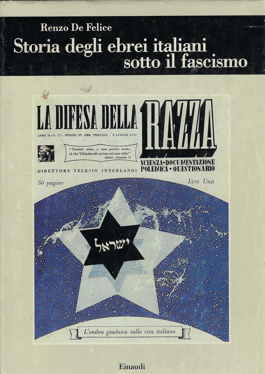 Storia degli ebrei italiani sotto il fascismo