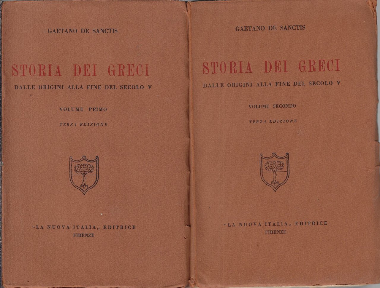 Storia dei greci: dalle origini alla fine del secolo V …