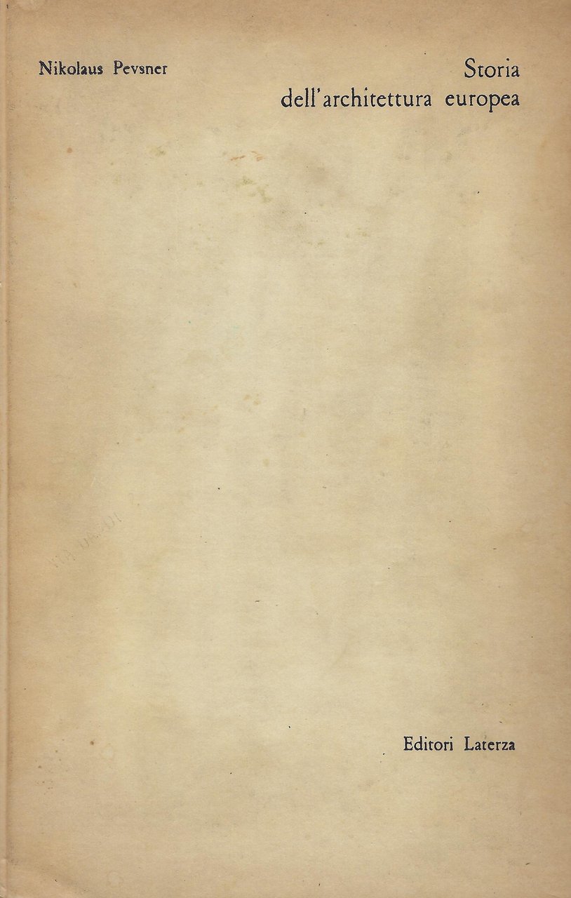 Storia dell'architettura europea