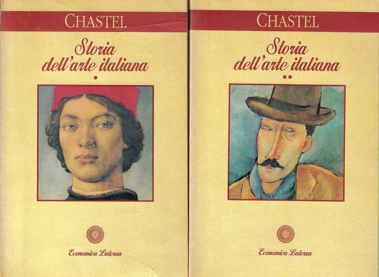 Storia dell'arte italiana (due volumi)