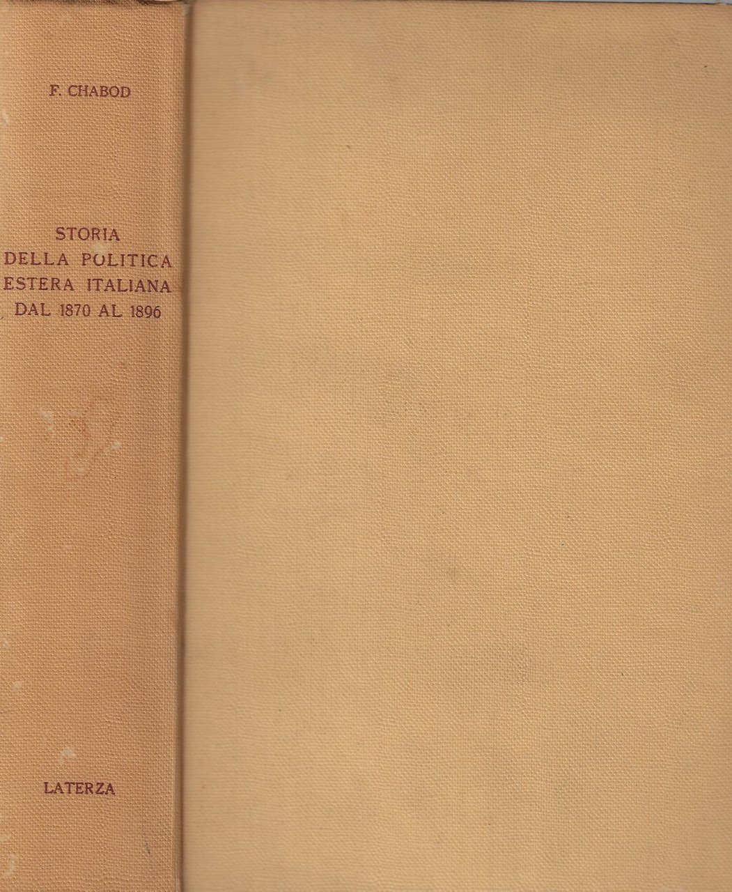 Storia della politica estera italiana dal 1870 al 1896 | Immagine principale
