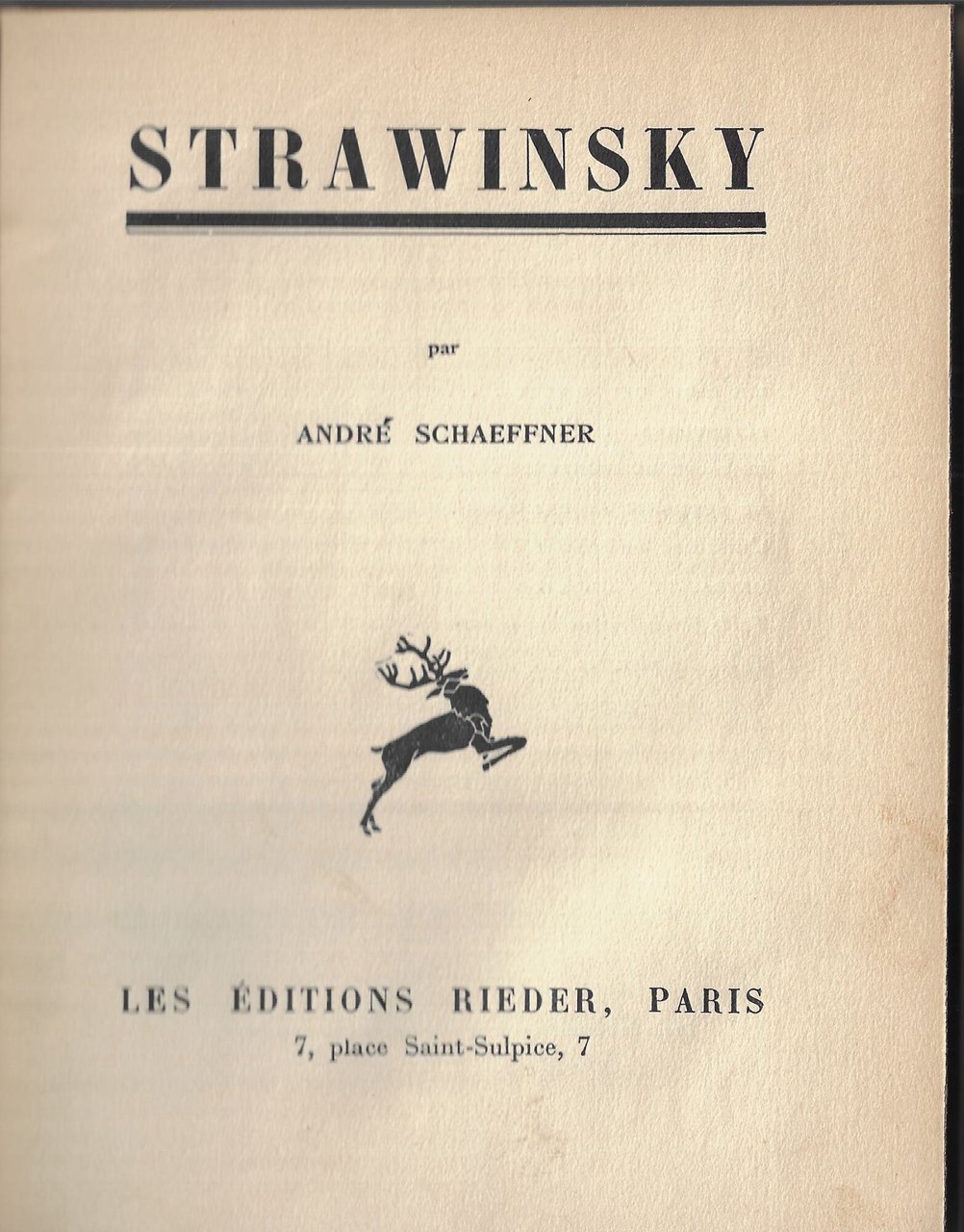 Strawinsky | Immagine principale