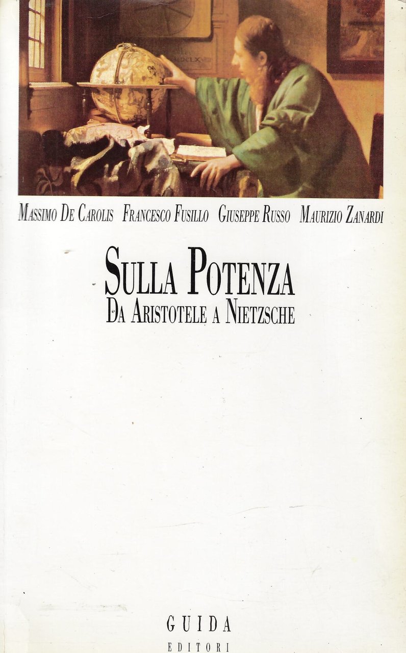 Sulla potenza. Da Aristotele a Nietsche | Immagine principale