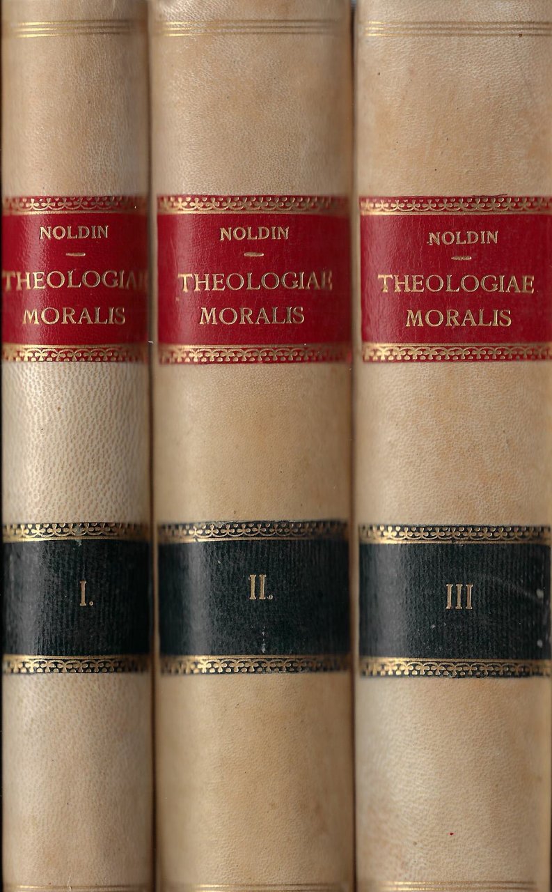Summa Theologiae Moralis (tre volumi) | Immagine principale