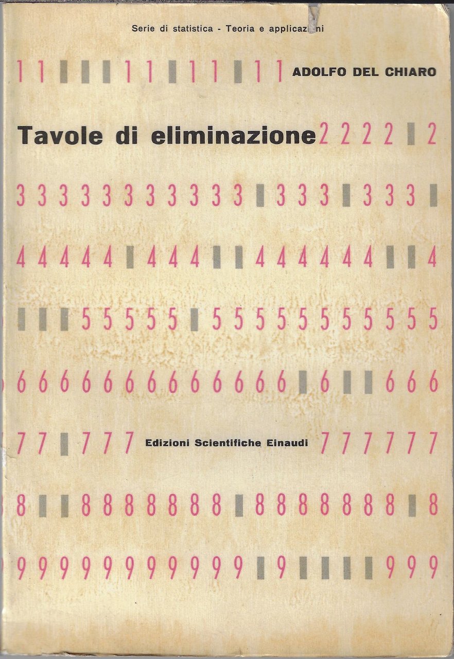 Tavole di eliminazione