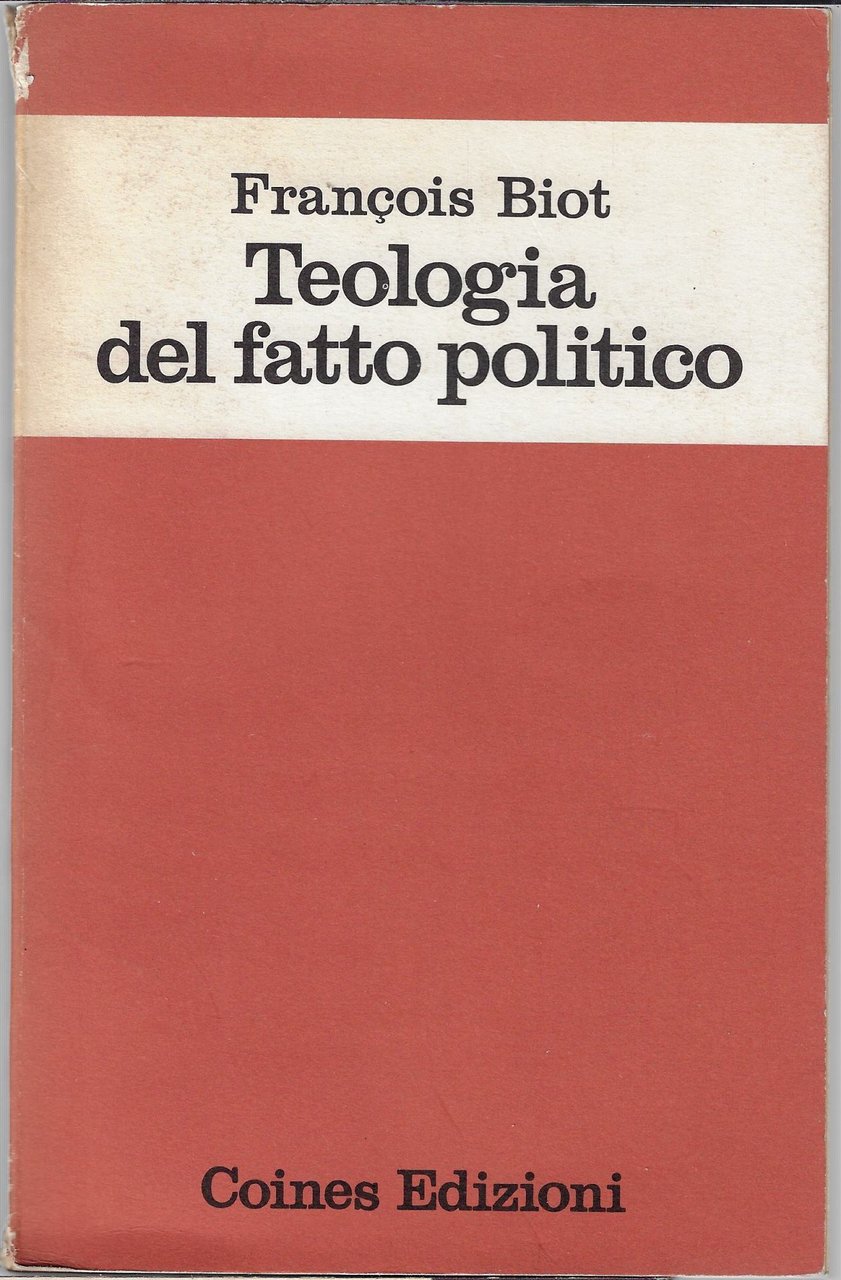 Teologia del fatto politico