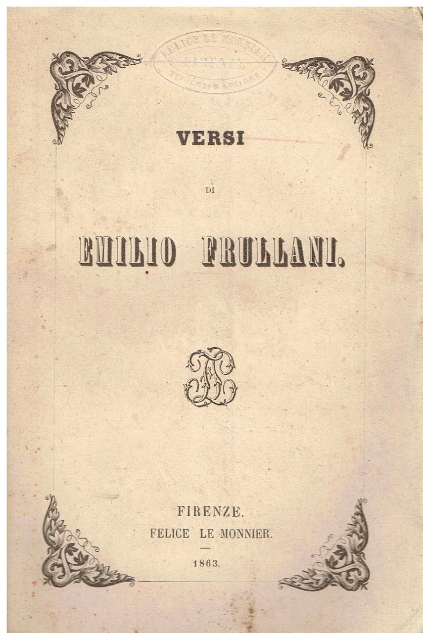 Versi di Emilio Frullani