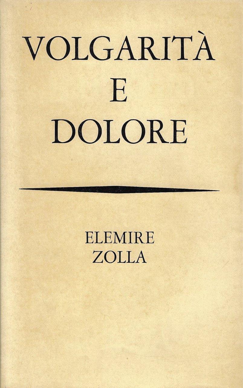 Volgarità e dolore