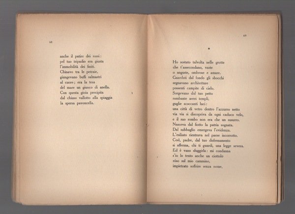 Ossi di seppia. Con un’introduzione di Alfredo Gargiulo. 2a edizione