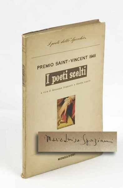 Premio Saint-Vincent 1948. I poeti scelti. A cura di Giuseppe …