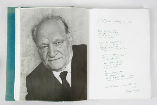 Il taccuino del vecchio. Manoscritto [.] manoscritti definitivi di Auguri …