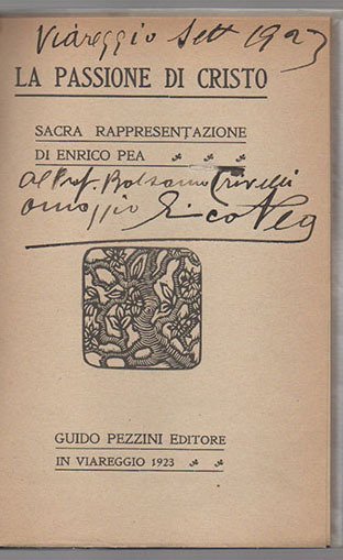 La Passione di Cristo. Sacra rappresentazione