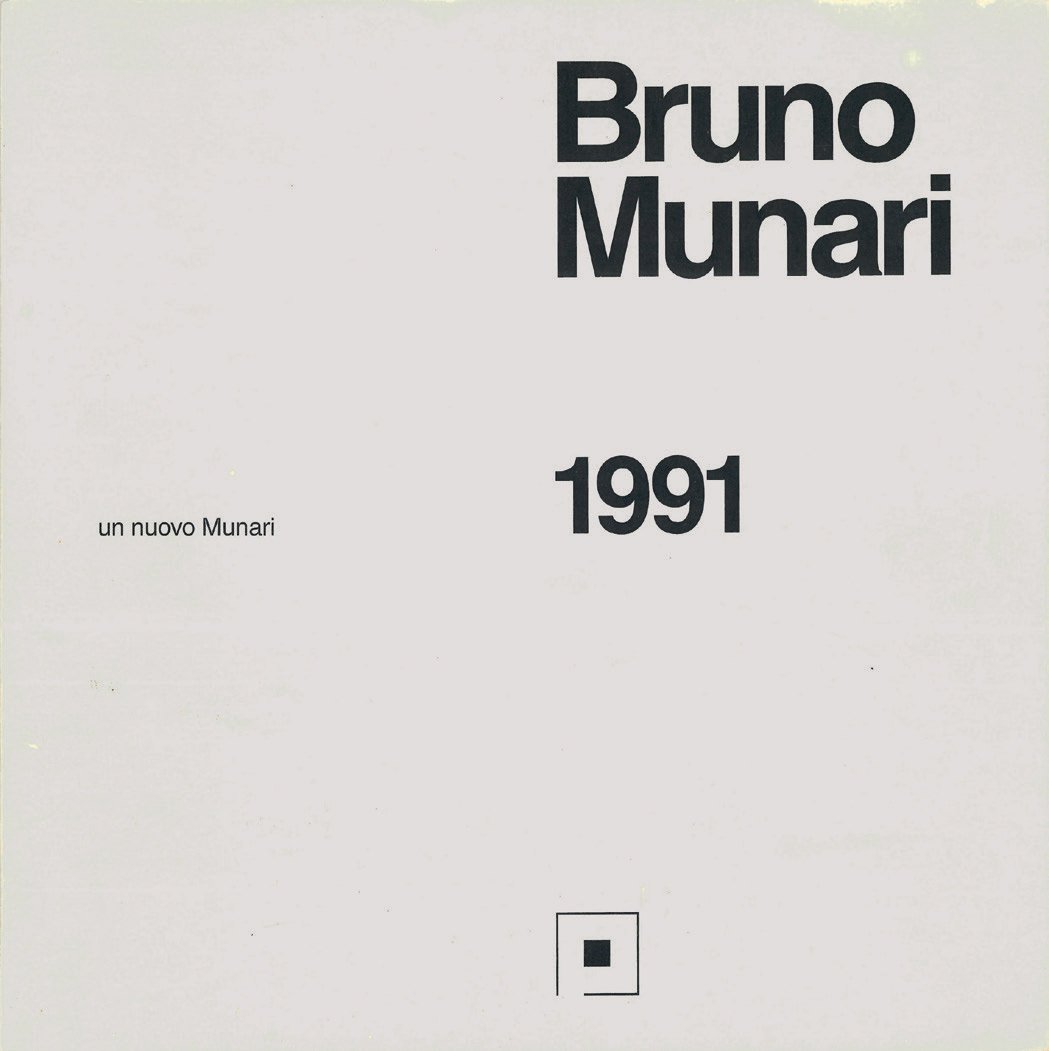 1991 | Alta tensione [in copertina:] un nuovo Munari - … | Immagine principale