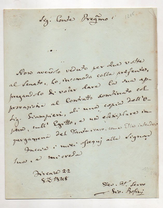 2 lettere autografe firmate. | Immagine principale