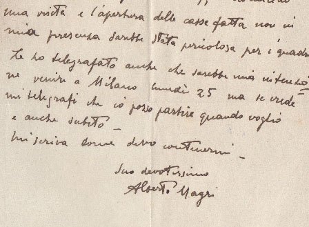 2 lettere e 1 cartolina autografe firmate inviate al giornalista …