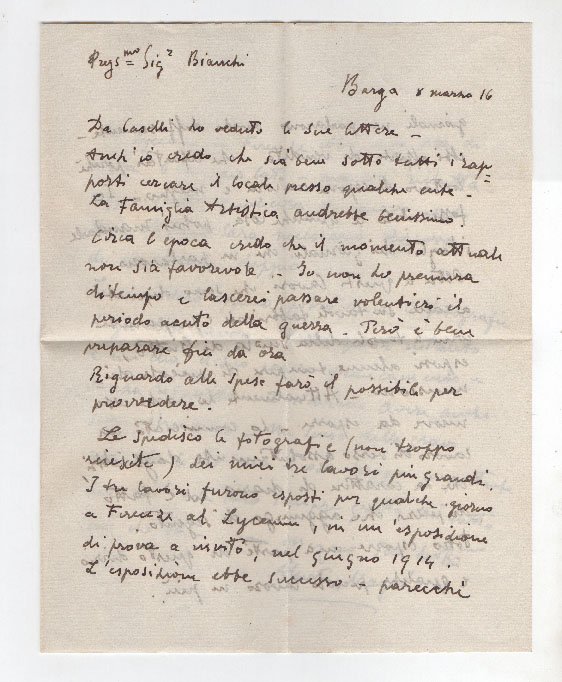 2 lettere e 1 cartolina autografe firmate inviate al giornalista …