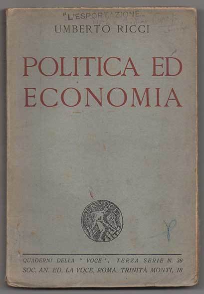 Politica ed economia
