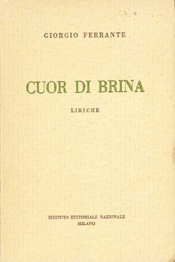 Cuor di brina. Liriche