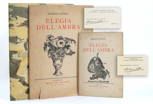 Elegia dell’ambra [INSIEME DI PRIMA E SECONDA EDIZIONE, IN TIRATURA]