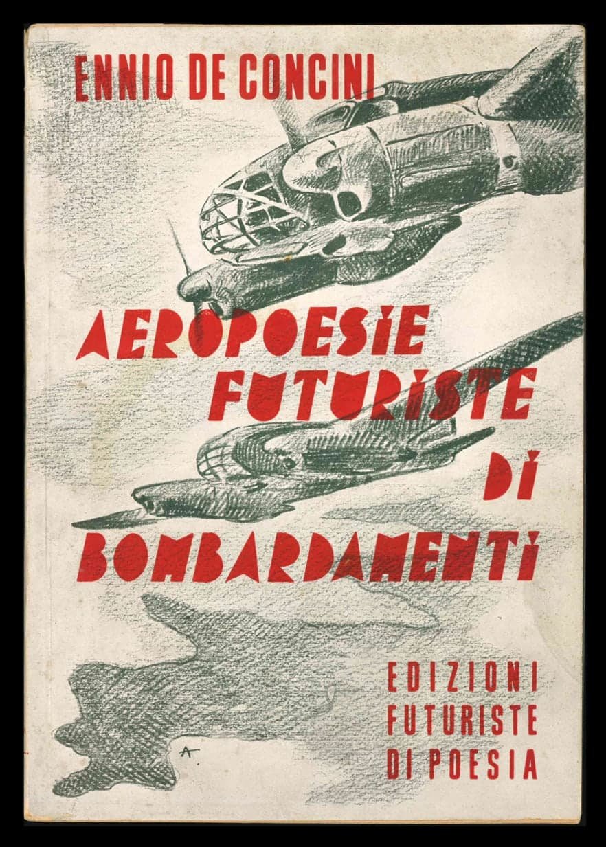 Aeropoesie futuriste di bombardamenti