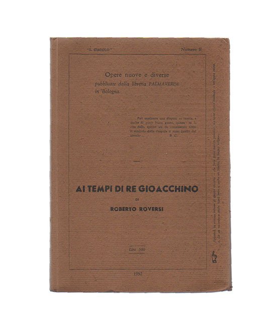 Ai tempi di Re Gioacchino. Racconti