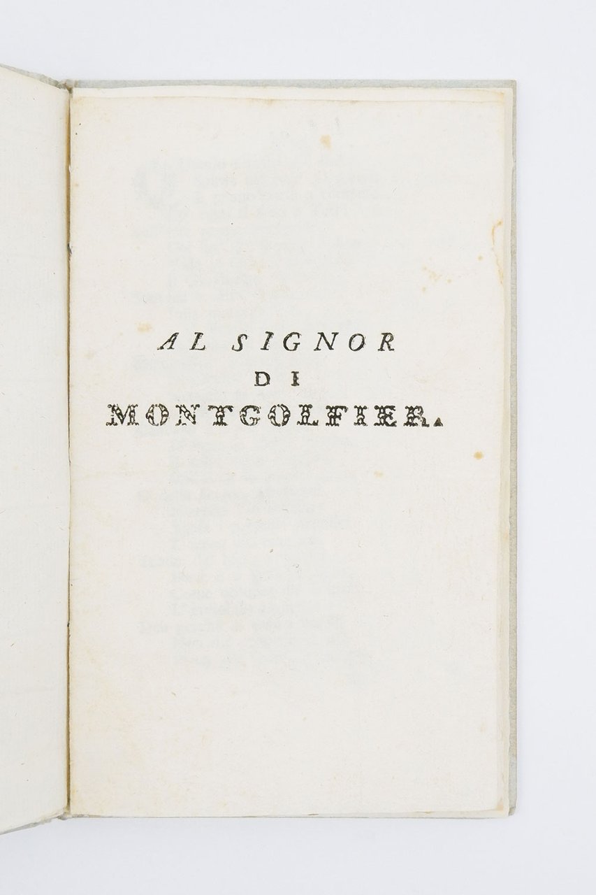 Al signor di Montgolfier