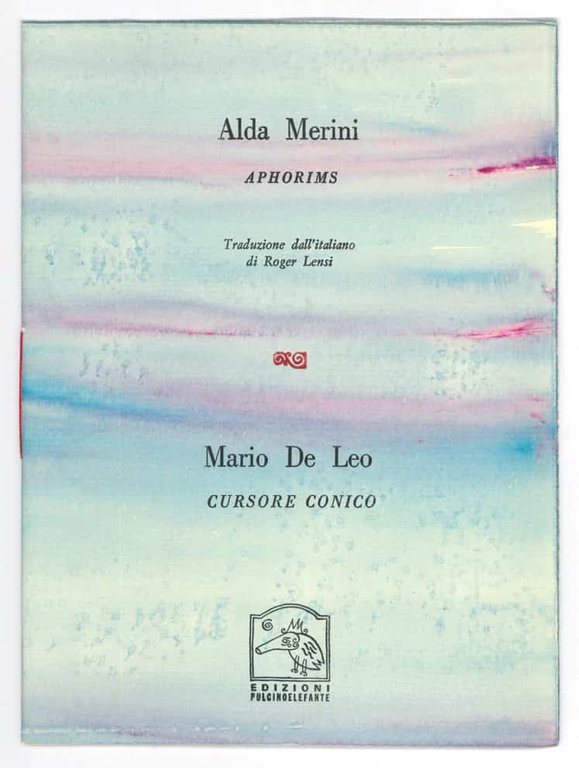 Alda Merini: Aphorims [sic; per: Aphorisms] / Mario De Leo: … | Immagine Gallery 1