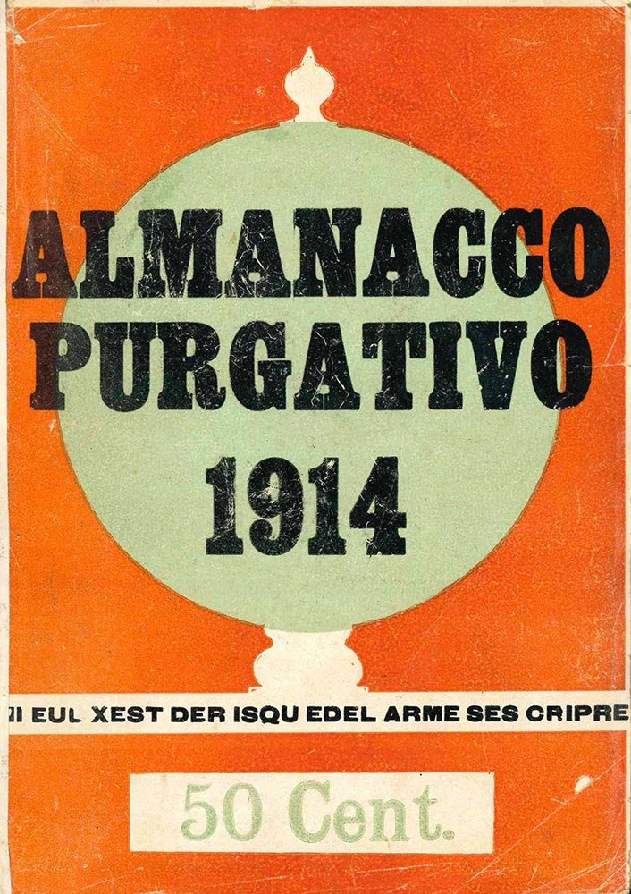 Almanacco purgativo 1914 [COPERTINA ARANCIO - VERDE]