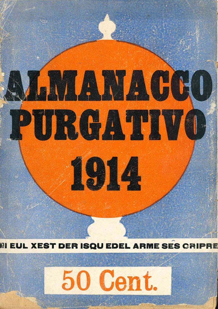 Almanacco purgativo 1914 [COPERTINA AZZURRO - ARANCIO]