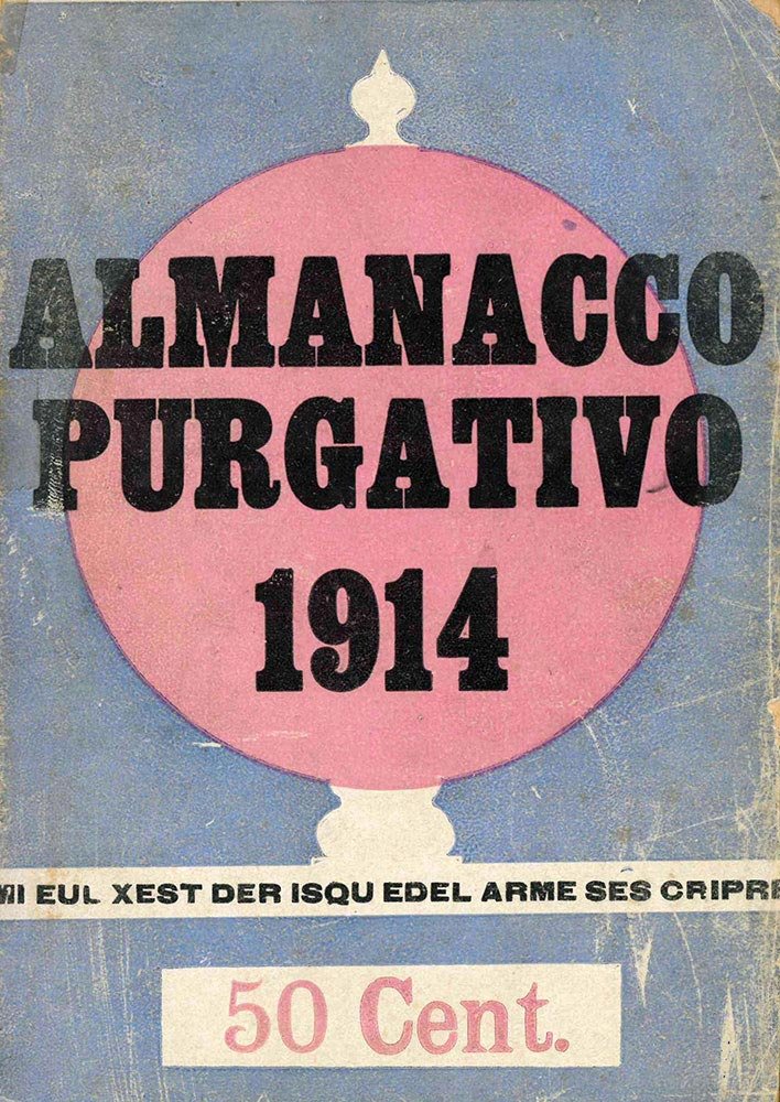 Almanacco purgativo 1914 [COPERTINA AZZURRO - ROSA]