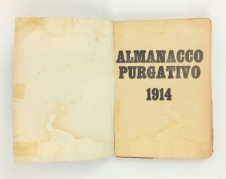 Almanacco purgativo 1914 [COPERTINA BLU - VERDE]