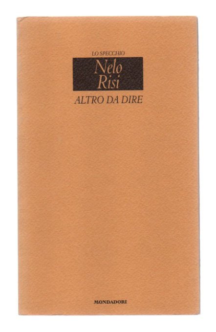 Altro da dire