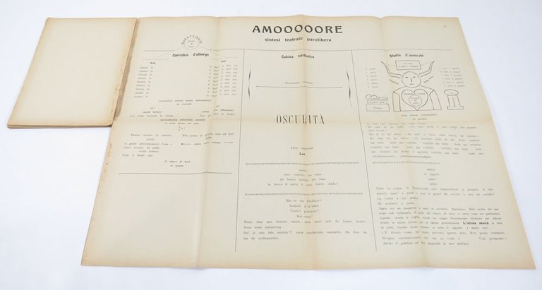 Archi voltaici. Parole in libertà e sintesi teatrali