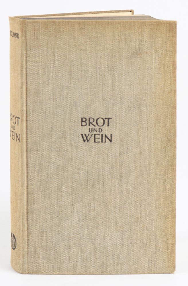 Brot und Wein. Roman [OPRECHT] [Pane e vino]