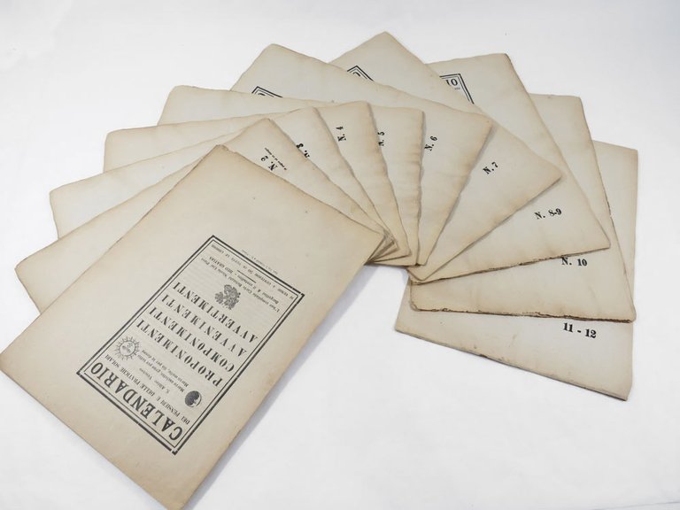 Calendario dei pensieri e delle pratiche solari [.] L’han compilato …