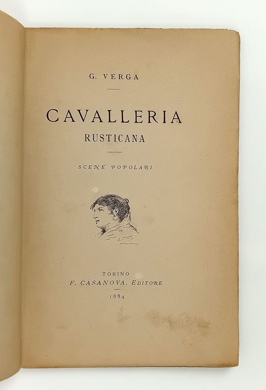 Cavalleria rusticana. Scene popolari. Con disegni di Edoardo Calandra