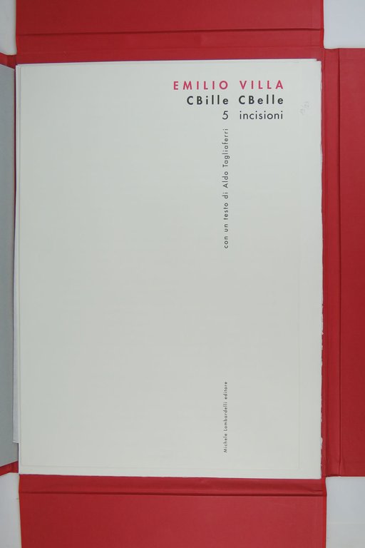 CBille CBelle [ovvero: Sibyllae]. 5 incisioni con un testo di …