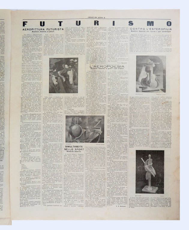 Chiavari Anno X [contiene: Mostra futurista di pittura, scultura e …