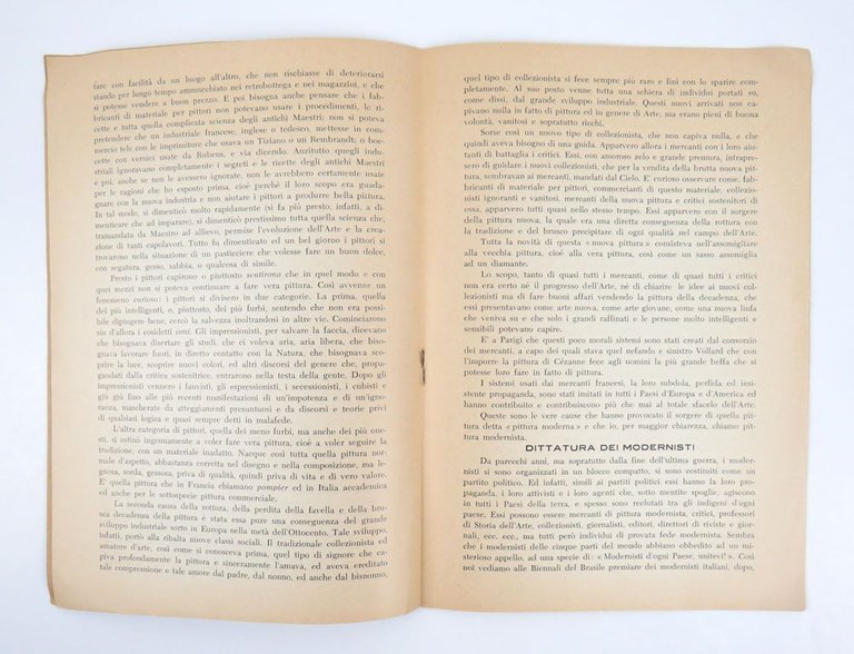 Come e perché é [sic] nata la pittura modernista — …