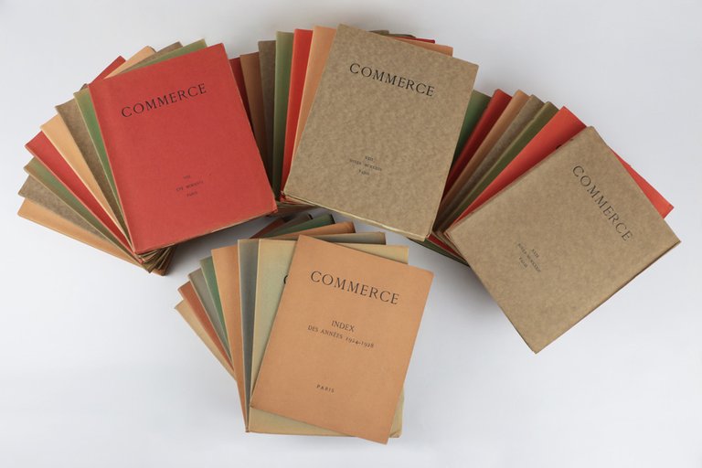 Commerce. Cahiers trimestriels publiés par les soins de Paul Valéry, …