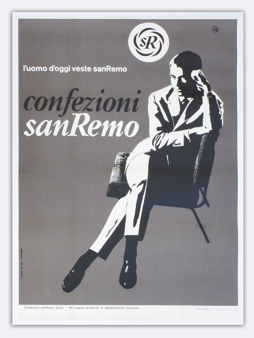 confezioni sanRemo [san Remo] [poster murale 140 x 70] | Immagine principale