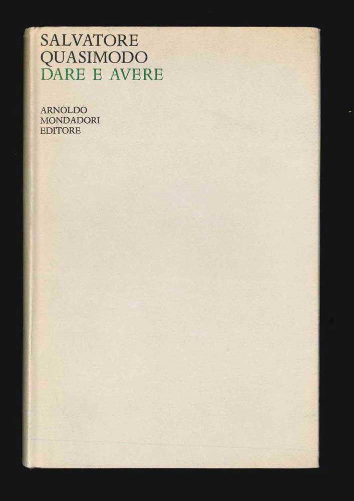 Dare e avere 1959 - 1965